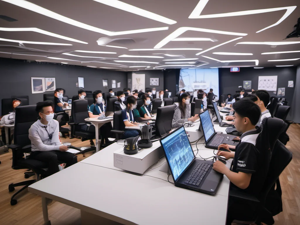人形机器人亮相体育科技展挑战多项高难度运动项目引关注